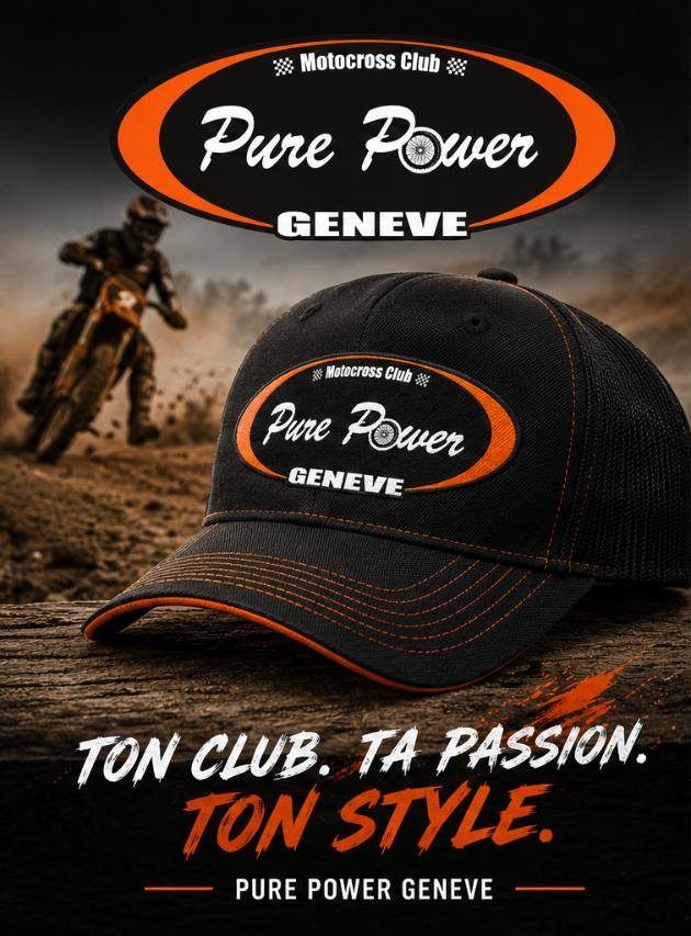 Maquette casquette Pure Power Genève